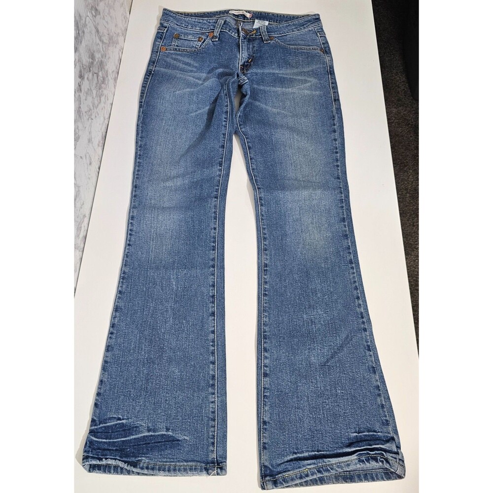 Y2K Levi's 518 Jeans Superlow Bootcut Juniors 7M JR Made in Brazil Mid 2000
